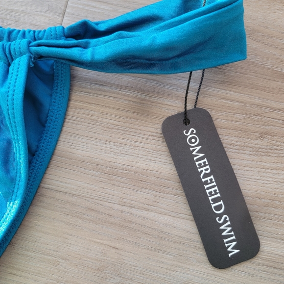 XS Somerfield Bikini set – metallic blue [brand new] - Picture 12 of 13
